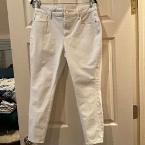 WHBM Curvy-Fit High-Rise Sculpt Skinny Jeans Size 10 Petite